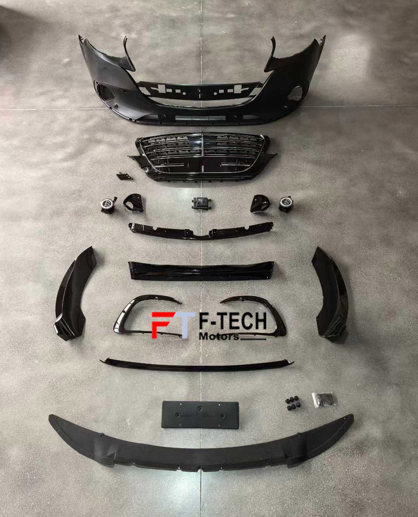 Front Bumper Grille Kit For Mercedes Benz Sprinter W907 2019+