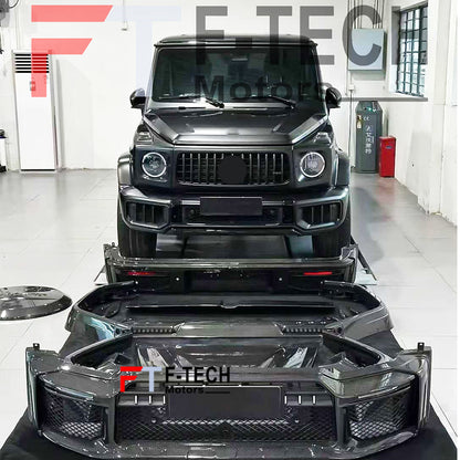 Dry Carbon Fiber Body Kit For Mercedes Benz G Class W465 G63 AMG 2025+ Brabus 800