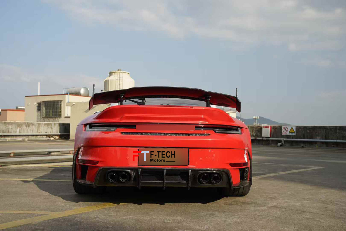 Dry Carbon Fiber Body Kit For Porsche 911 992.1 Carrera 4 S 2019 - 2024 Brabus 900 Rocket 