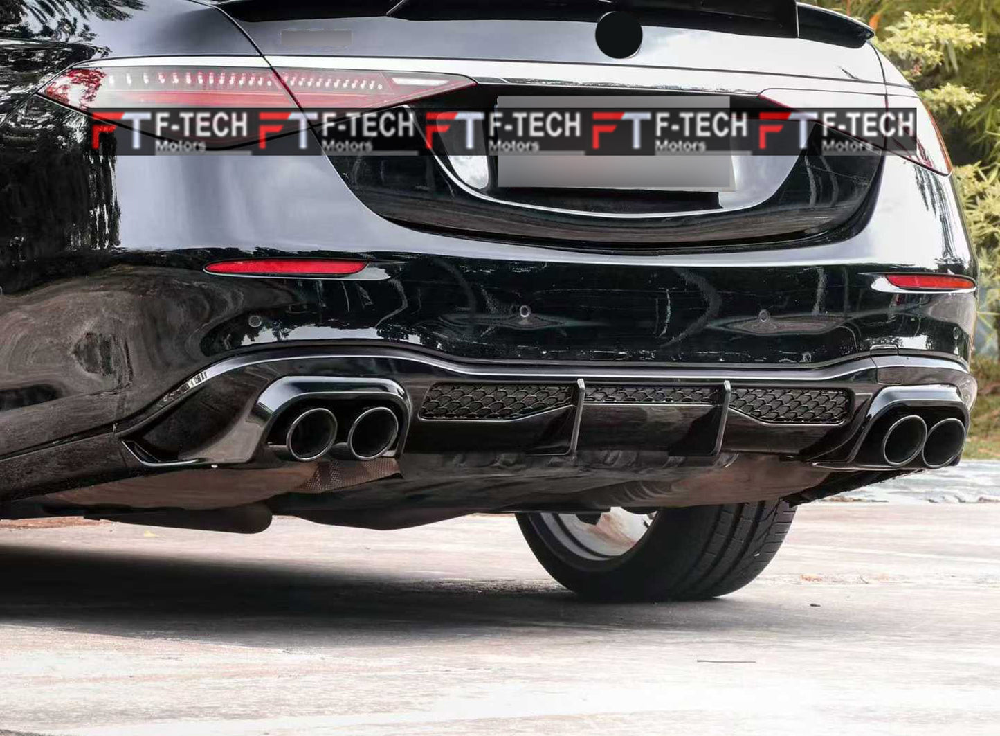 For Mercedes Benz S Class W223 S63 AMG 2021 - 2026 Body Kit Gloss Plastic Brabus