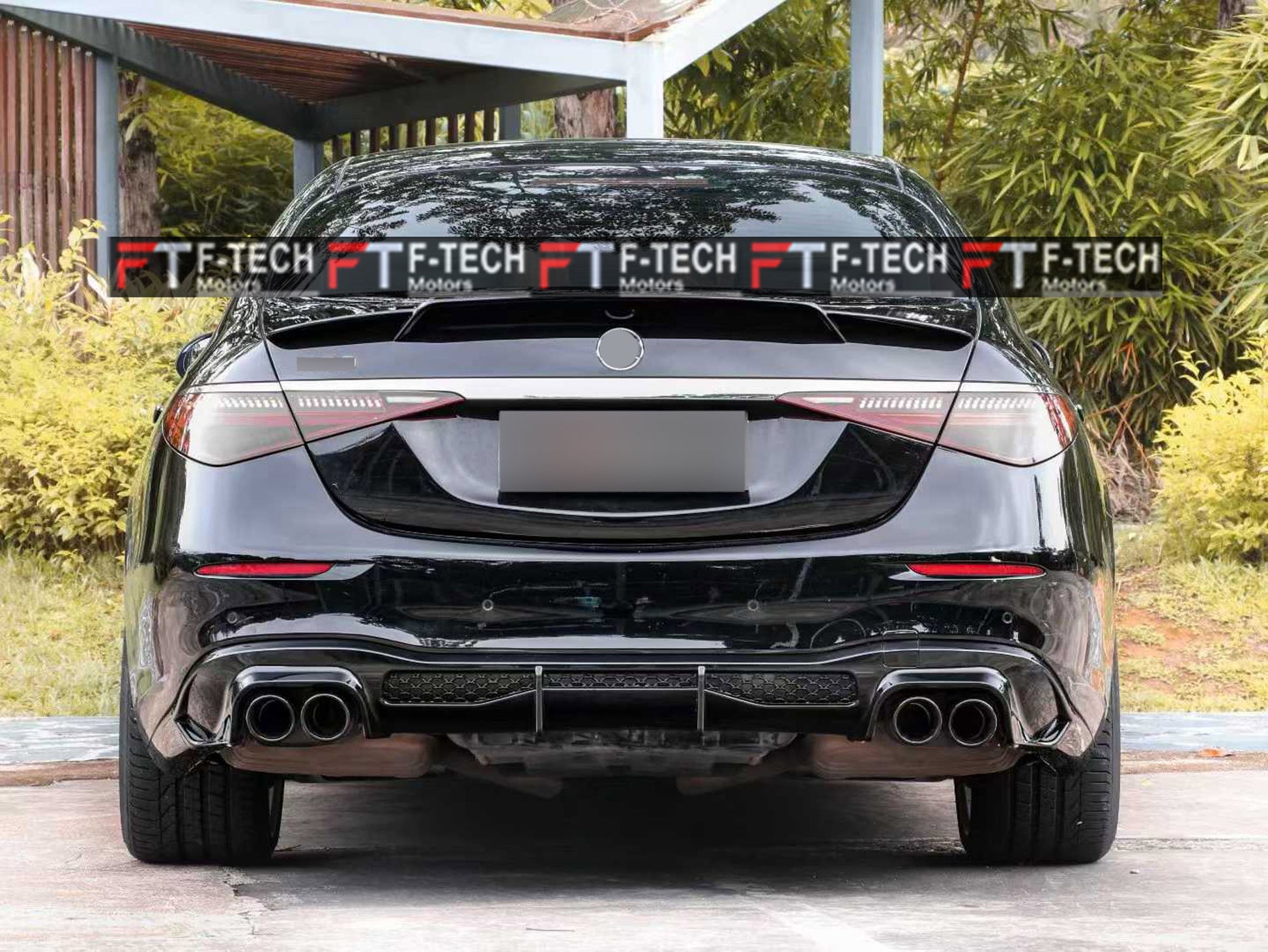 For Mercedes Benz S Class W223 S63 AMG 2021 - 2026 Body Kit Gloss Plastic Brabus