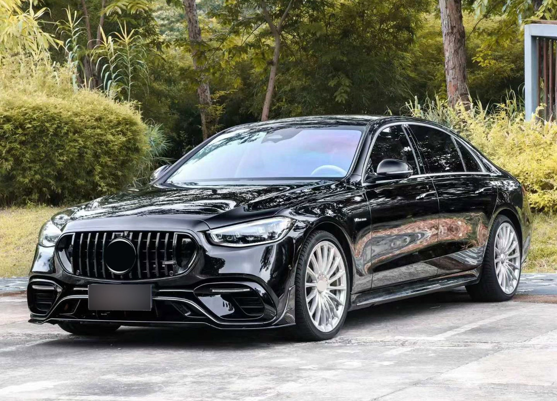 For Mercedes Benz S Class W223 S63 AMG 2021 - 2026 Body Kit Gloss Plastic Brabus