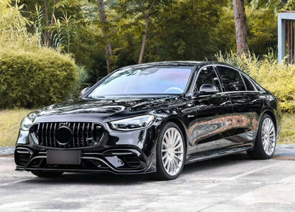 For Mercedes Benz S Class W223 S63 AMG 2021 - 2026 Body Kit Gloss Plastic Brabus