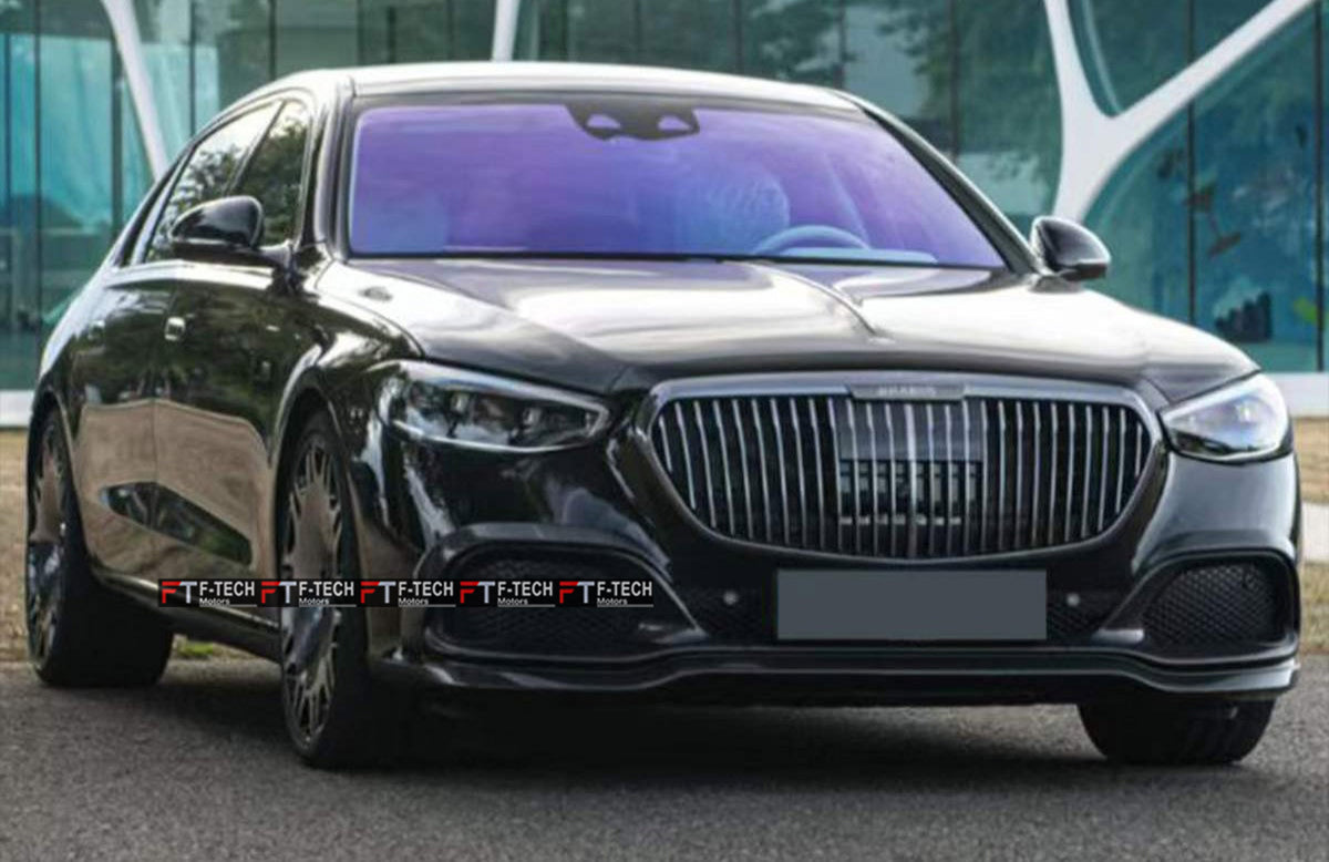 Dry Carbon Fiber Aero Kit For Mercedes Benz S Class W223 S680 Maybach 2021 - 2025 Brabus