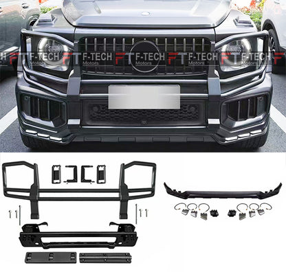 Bull Bar Guard Front Lip For Mercedes Benz G Class W465 G63 AMG 2025+ brabus