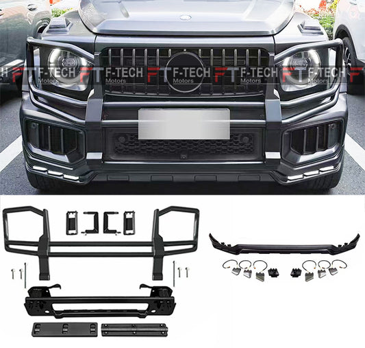 Bull Bar Guard Front Lip For Mercedes Benz G Class W465 G63 AMG 2025+ brabus