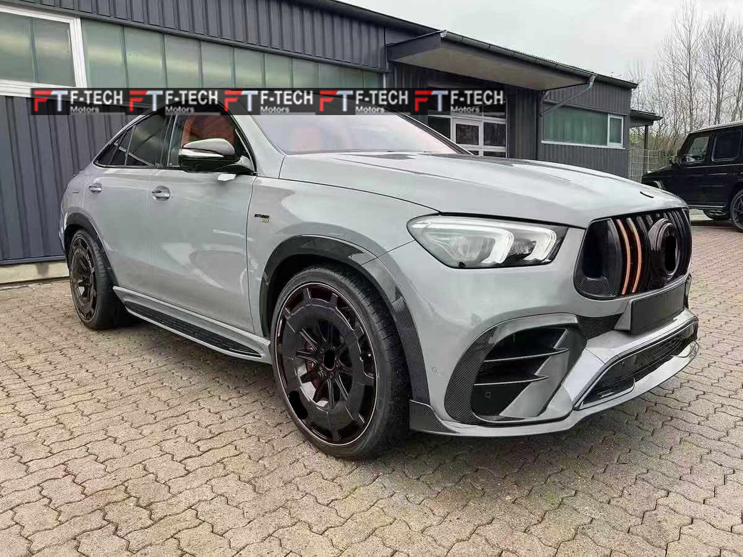 Dry Carbon Fiber Body Kit For Mercedes Benz GLE Coupe C167 2019 - 2023 Brabus