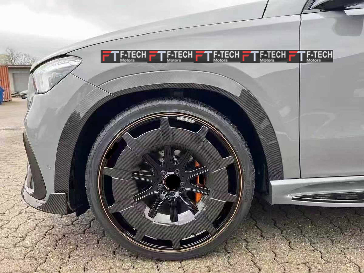 Dry Carbon Fiber Body Kit For Mercedes Benz GLE Coupe C167 2019 - 2023 Brabus