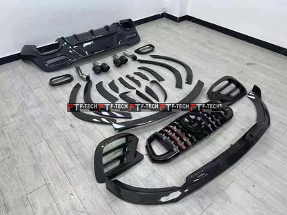 Dry Carbon Fiber Body Kit For Mercedes Benz GLE Coupe C167 2019 - 2023 Brabus