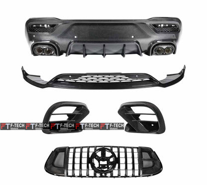 Dry Carbon Fiber Body Kit For Mercedes Benz GLE Coupe C167 2019 - 2023 Brabus
