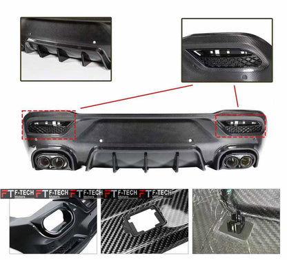 Dry Carbon Fiber Body Kit For Mercedes Benz GLE Coupe C167 2019 - 2023 Brabus