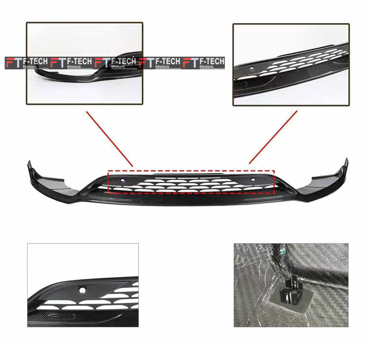 Dry Carbon Fiber Body Kit For Mercedes Benz GLE Coupe C167 2019 - 2023 Brabus