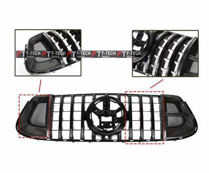 Dry Carbon Fiber Body Kit For Mercedes Benz GLE Coupe C167 2019 - 2023 Brabus