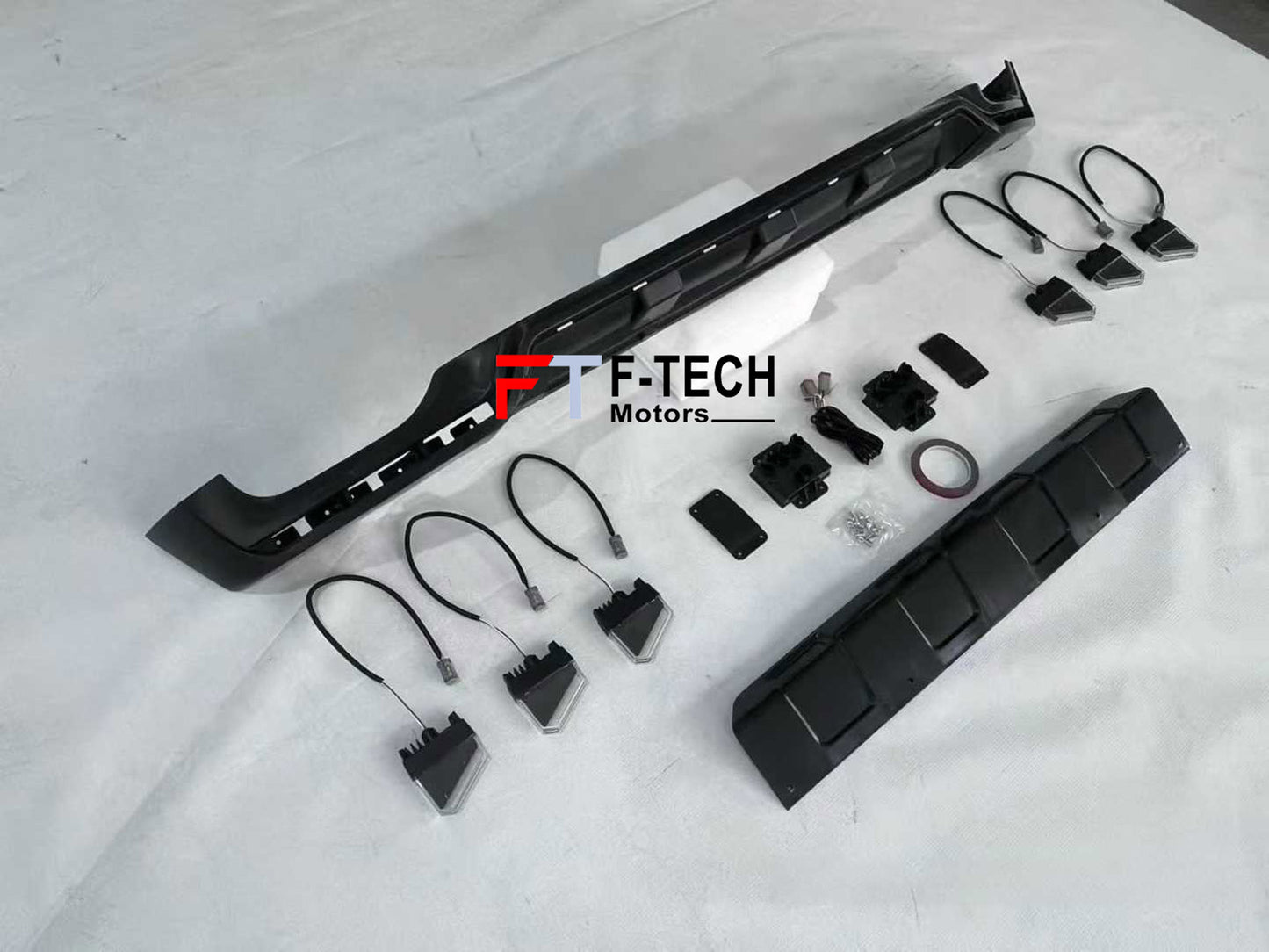 LED Illuminated Front Lip For Mercedes Benz G Class W465 G63 AMG W450d 2025+ Brabus