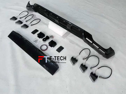 LED Illuminated Front Lip For Mercedes Benz G Class W465 G63 AMG W450d 2025+ Brabus