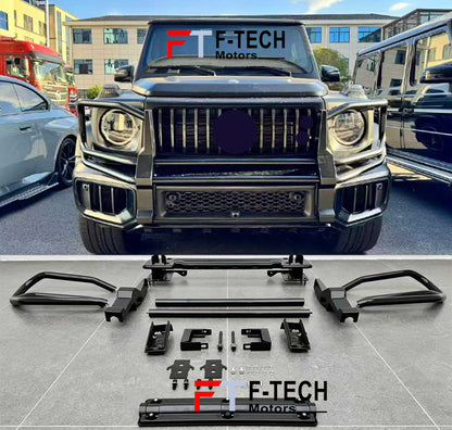 Front Grille Guard Bull Bar For Mercedes Benz G Class W465 G63 AMG 2025+ Brabus