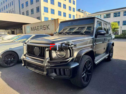 Front Grille Guard Bull Bar For Mercedes Benz G Class W465 G63 AMG 2025+ Brabus