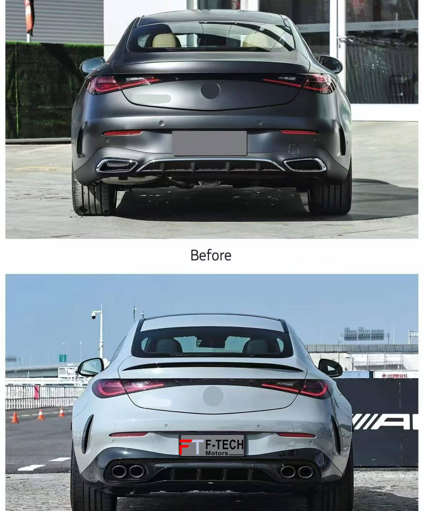 For Mercedes Benz CLE C236 2024+ CLE 63 AMG Look Body Kit