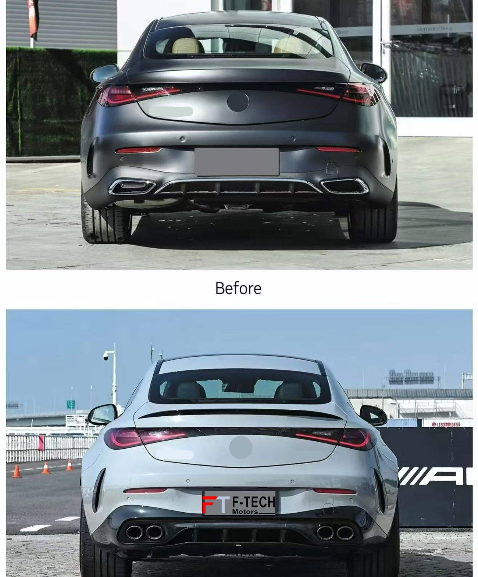 For Mercedes Benz CLE C236 2024+ CLE 63 AMG Look Body Kit