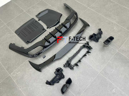 CLE 63 AMG Style Rear Diffuser Exhaust Tips For Mercedes Benz CLE C236 2024+