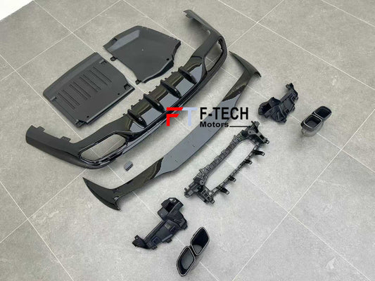 CLE 63 AMG Style Rear Diffuser Exhaust Tips For Mercedes Benz CLE C236 2024+