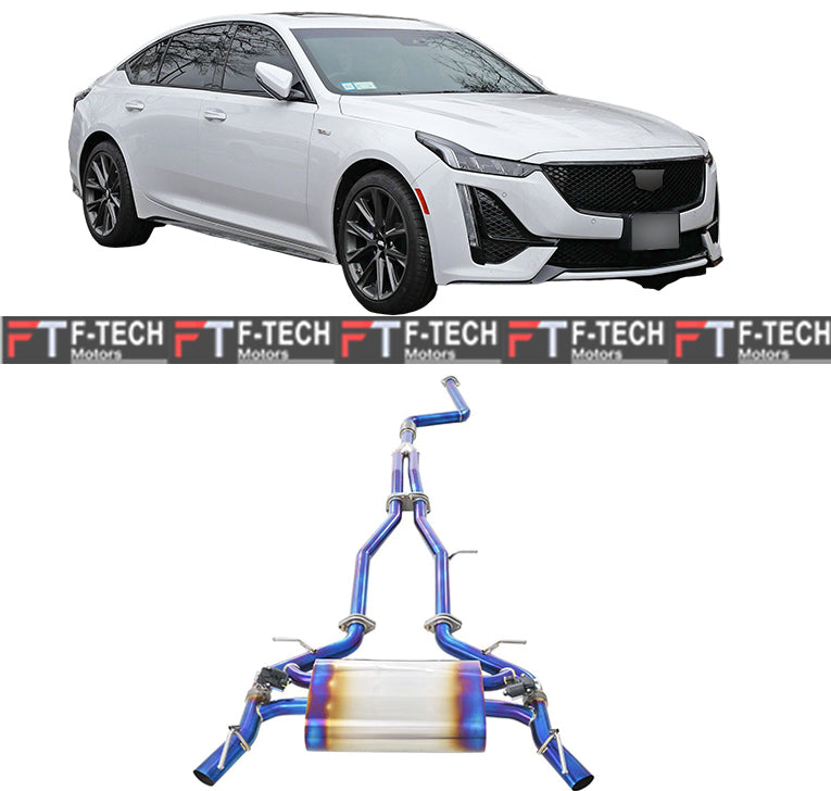 Titanium Exhaust System Catback For Cadillac CT4 CT5 2019 - 2026