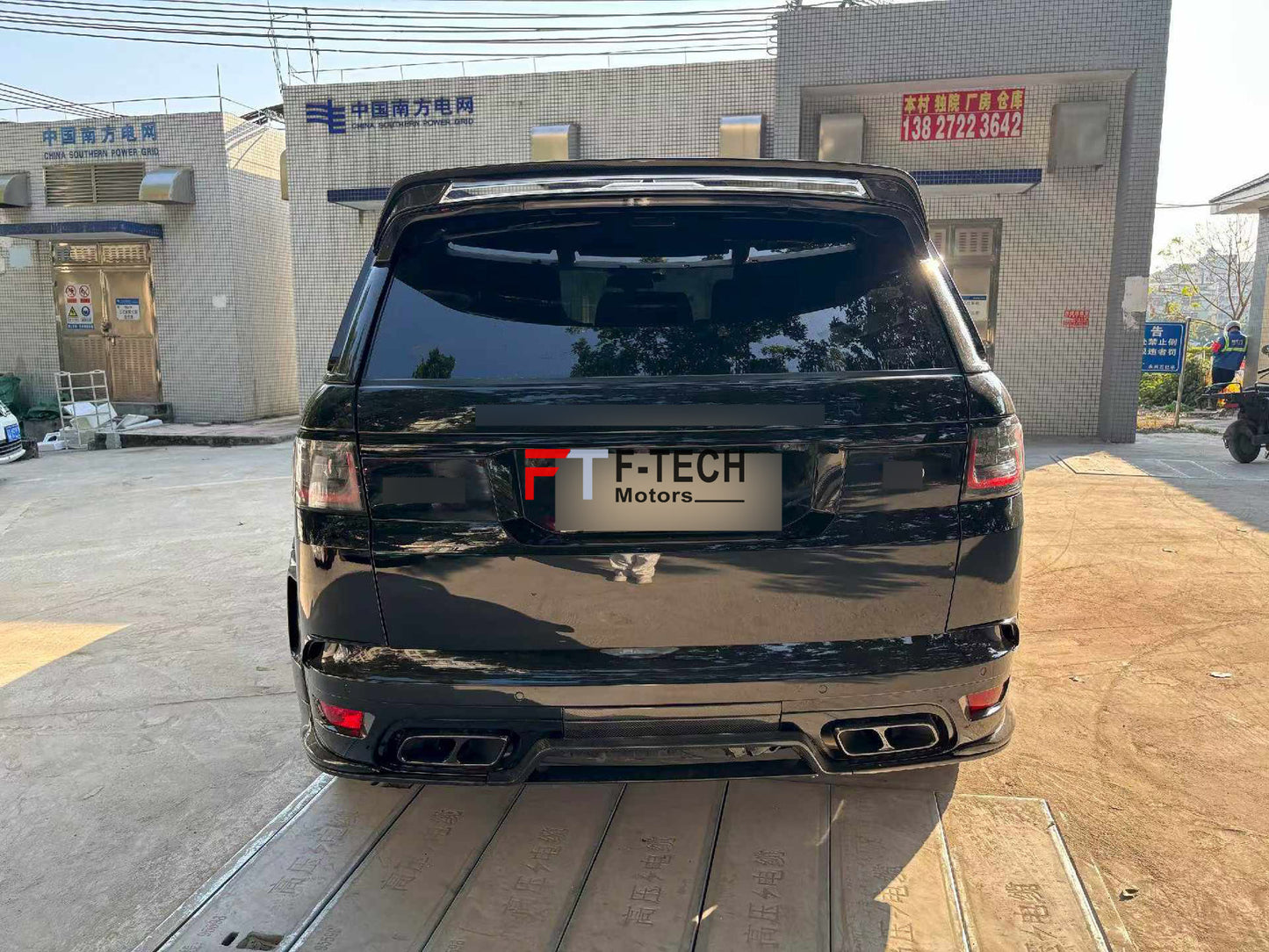 Dry Carbon Fiber Body Kit For Range Rover Sport SVR L494 2017 - 2023 Mansory
