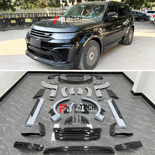 Dry Carbon Fiber Body Kit For Range Rover Sport SVR L494 2017 - 2023 Mansory