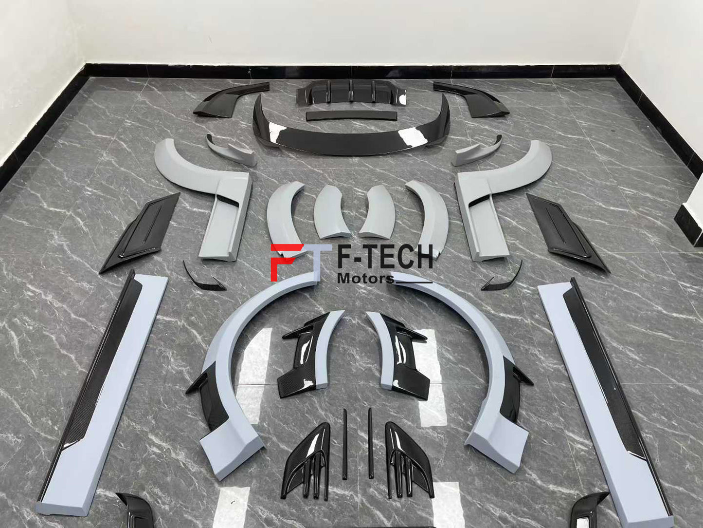 Dry Carbon Fiber Body Kit For Range Rover Sport SVR L494 2017 - 2023 Mansory