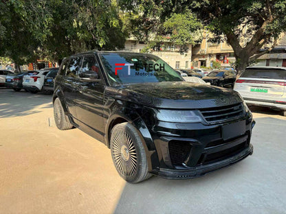 Dry Carbon Fiber Body Kit For Range Rover Sport SVR L494 2017 - 2023 Mansory