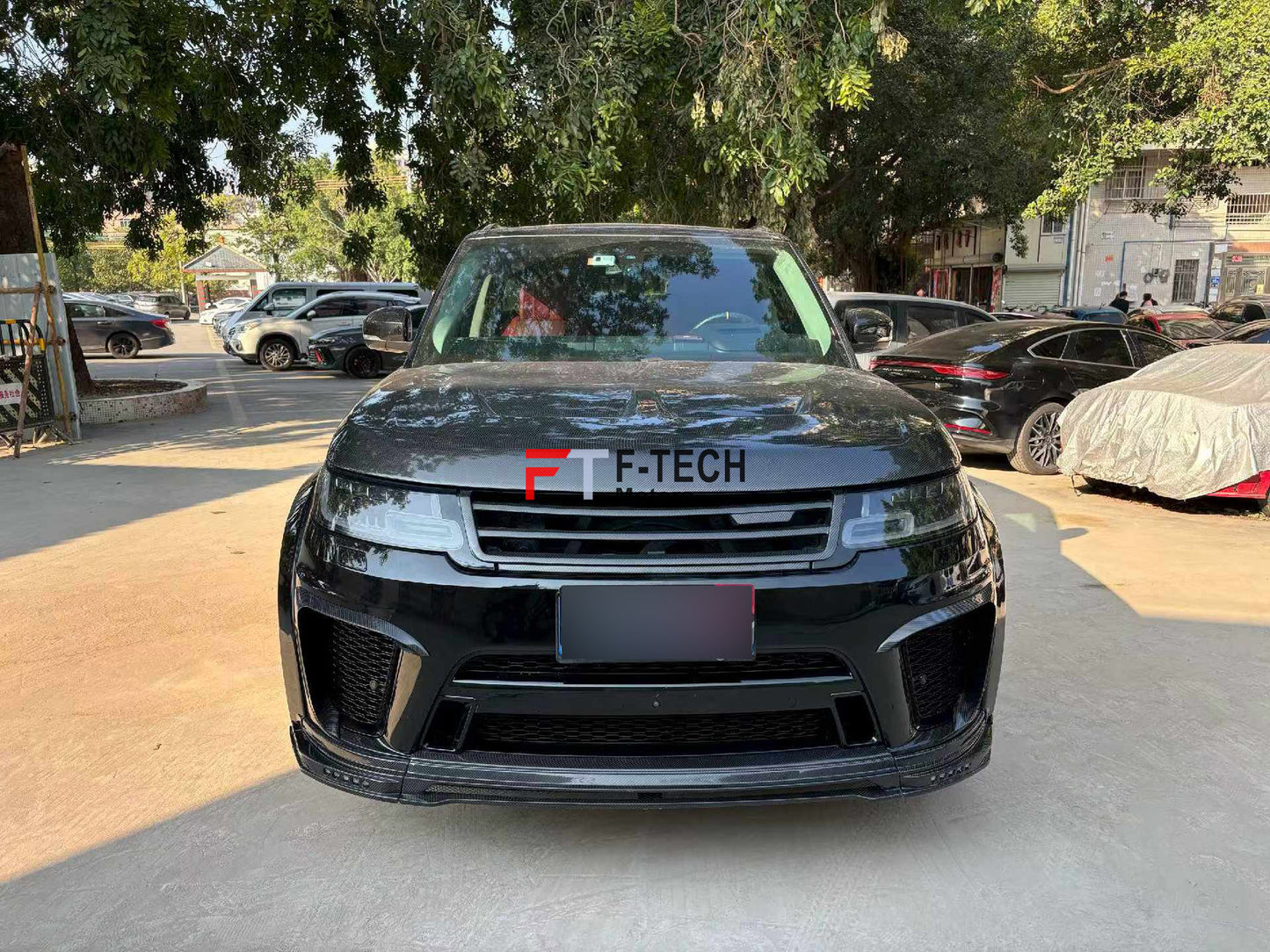 Dry Carbon Fiber Body Kit For Range Rover Sport SVR L494 2017 - 2023 Mansory