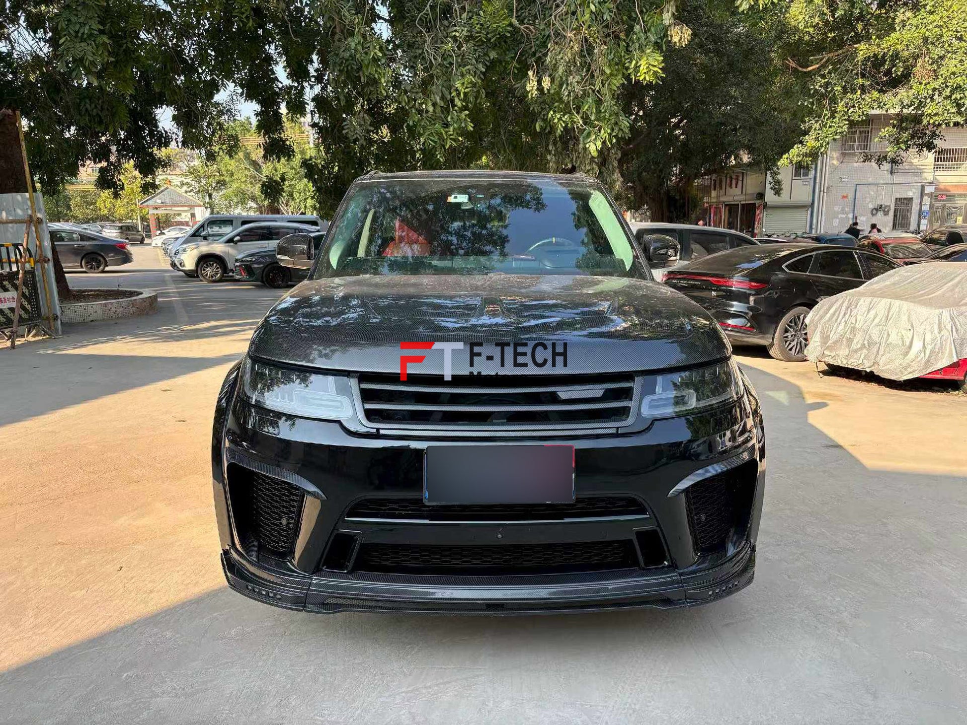 Dry Carbon Fiber Body Kit For Range Rover Sport SVR L494 2017 - 2023 Mansory