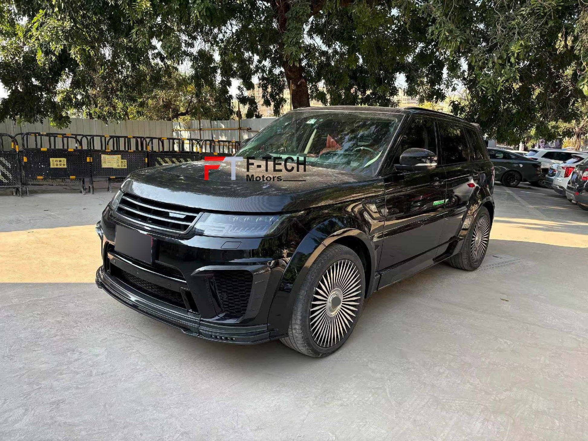 Dry Carbon Fiber Body Kit For Range Rover Sport SVR L494 2017 - 2023 Mansory