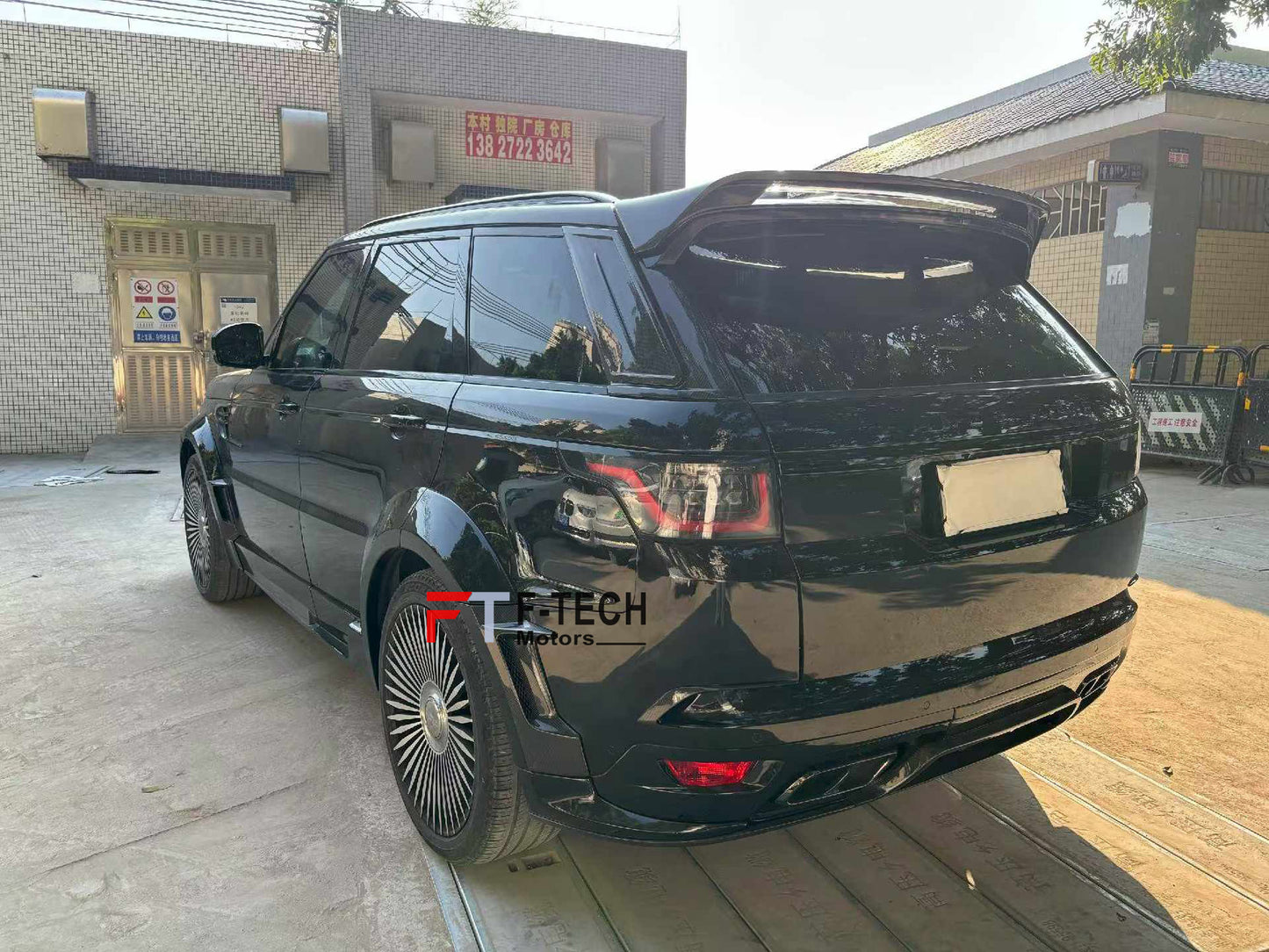 Dry Carbon Fiber Body Kit For Range Rover Sport SVR L494 2017 - 2023 Mansory