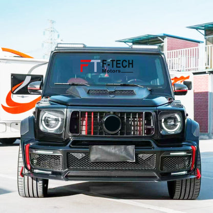 Carbon Fiber Angel Eye Headlight Covers For Mercedes Benz G Class W465 W464 G63 G550 2019+