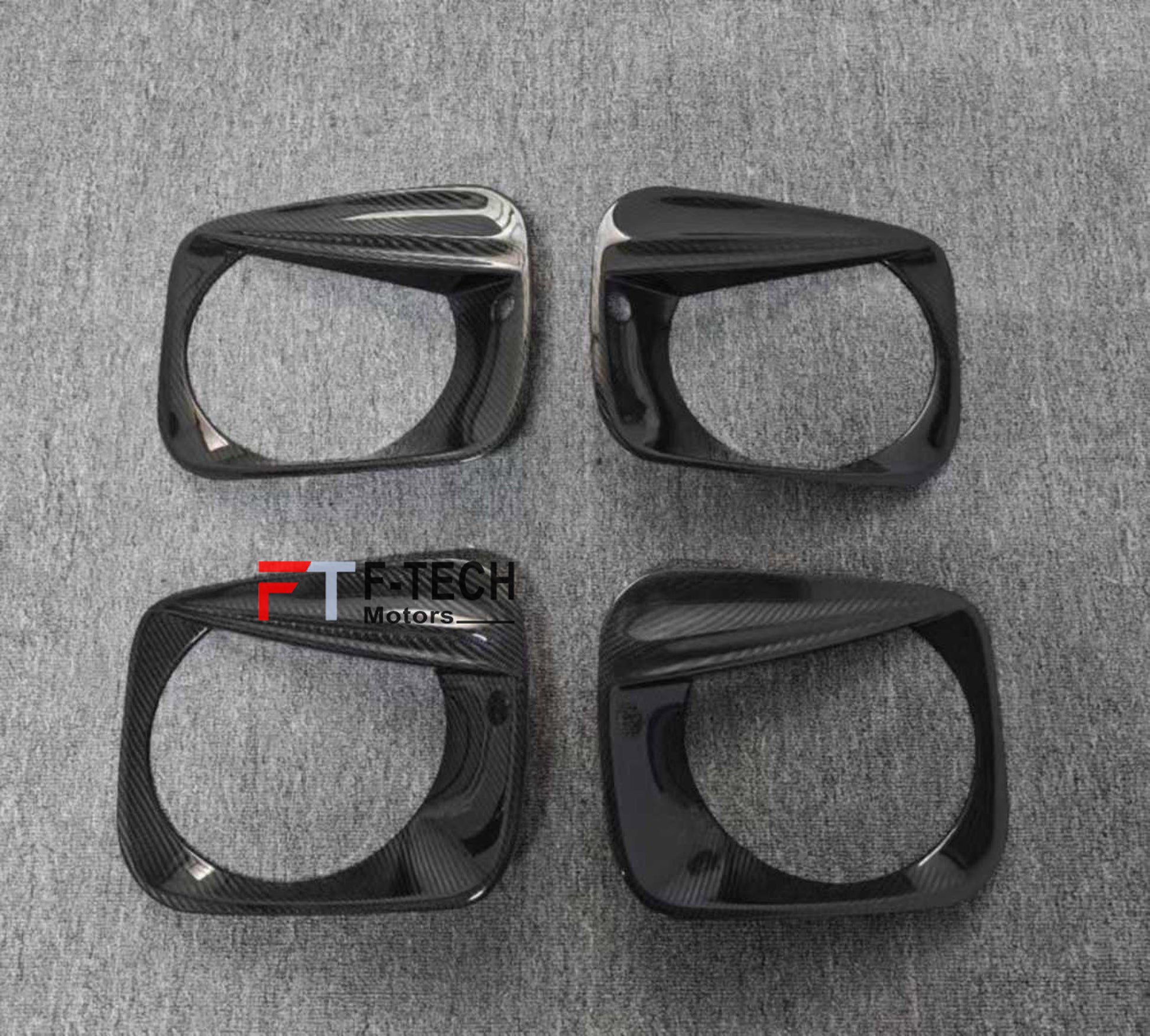 Carbon Fiber Angel Eye Headlight Covers For Mercedes Benz G Class W465 W464 G63 G550 2019+