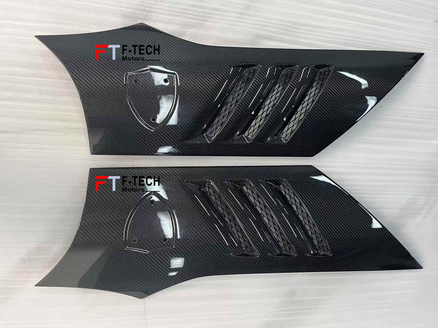 Carbon Fiber Fender Covers Kit For Ferrari F12 Berlinetta 2012 - 2017