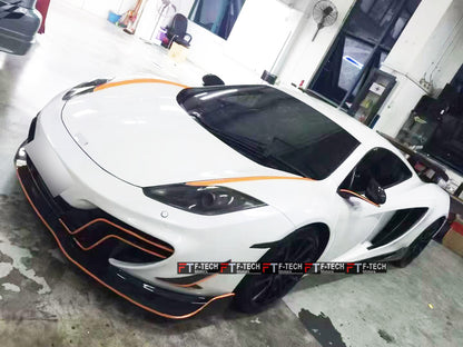 Carbon Fiber Front Lip For McLaren MP4 12C 2011 - 2014