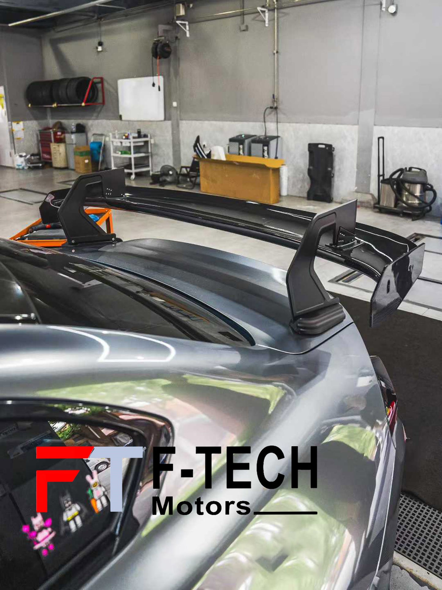 Carbon Rear Trunk Spoiler GT4 Style For BMW M2 G87 2023+