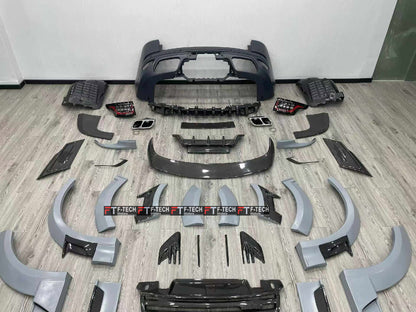 Carbon Body Kit For Range Rover Sport L494 2014 - 2017 Upgrade To L495 SVR 2018 - 2022 Mansory