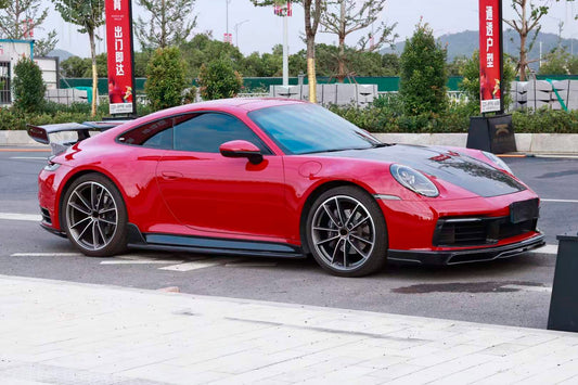 Carbon Fiber Body Kit Fit Porsche 911 992 Carrera 4 S 2019 - 2024 Front Lip | Hood | Side Skirts | Spoiler | Rear Diffuser