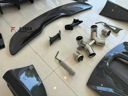 Dry Carbon 600LT Conversion Body Kit For McLaren 540C 570S 570GT 2015 - 2021