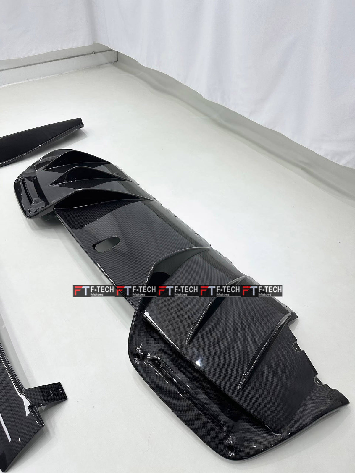  For Ferrari 296 GTB 2022 - 2025 Dry Carbon Exterior Engine Interior Trim Kit 