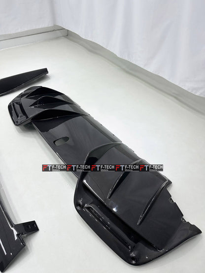  For Ferrari 296 GTB 2022 - 2025 Dry Carbon Exterior Engine Interior Trim Kit 