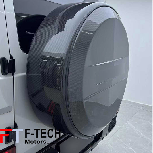 Carbon Fiber Spare Wheel Cover Ring For Mercedes Benz G Class W464 W465 G63 AMG 2019+