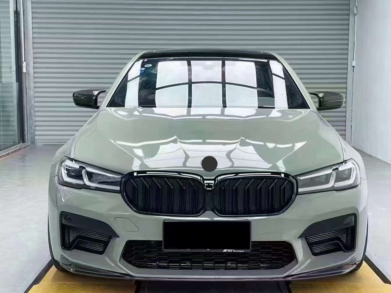 Carbon Fiber CS Style Front Lip For BMW M5 F90 Competition LCI 2021 - 2024