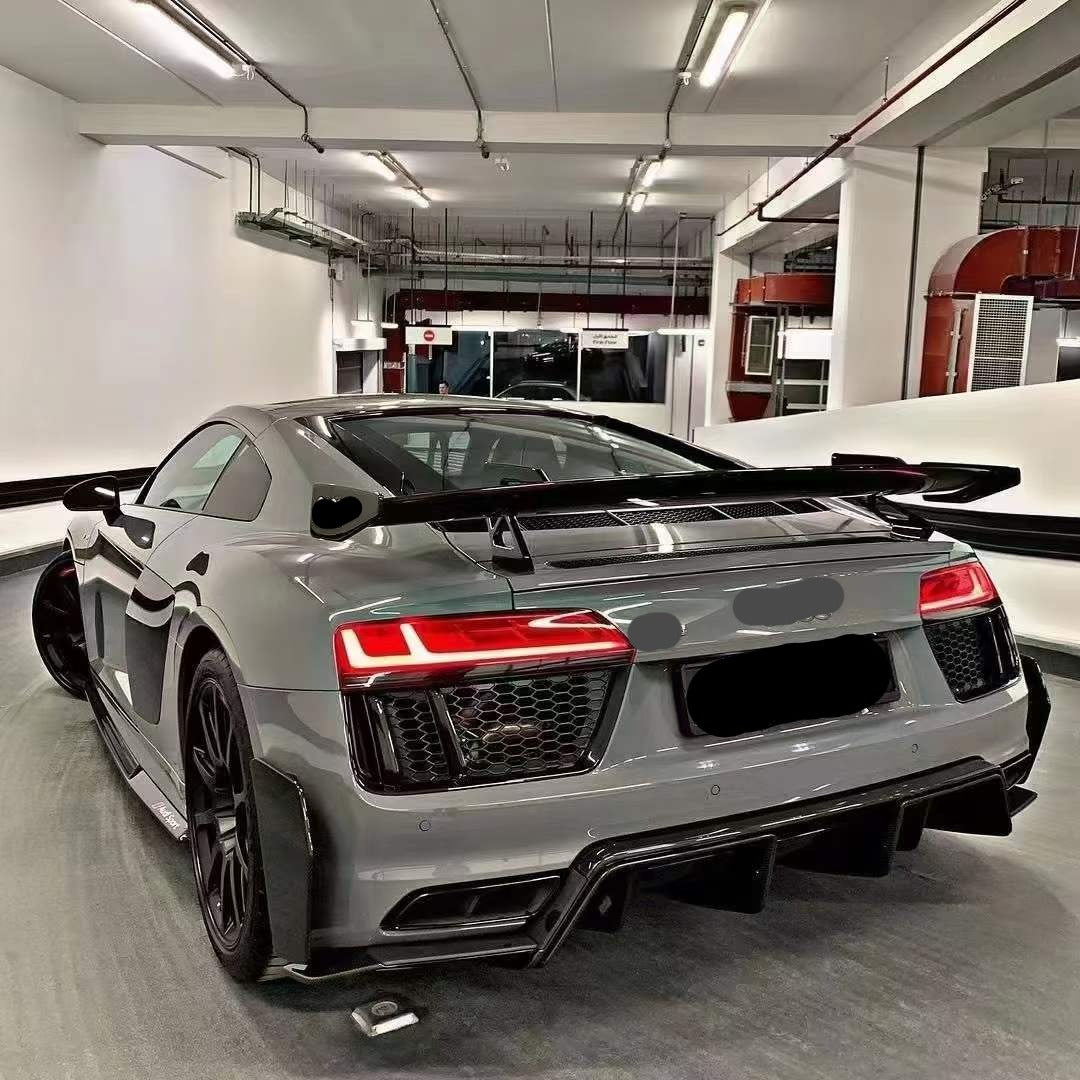 Carbon Fiber Rear Wing Spoiler for Audi R8 2016 - 2023 – F-Tech Motors