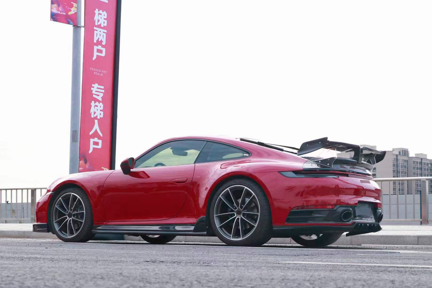 Carbon Fiber Body Kit Fit Porsche 911 992 Carrera 4 S 2019 - 2024 Front Lip | Hood | Side Skirts | Spoiler | Rear Diffuser