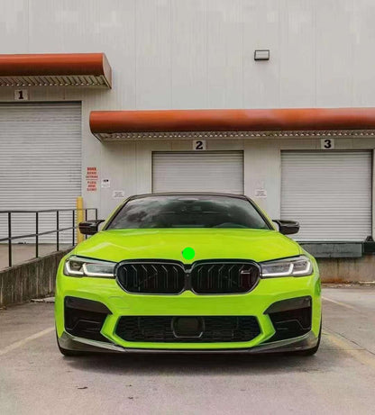 Carbon Fiber CS Style Front Lip For BMW M5 F90 Competition LCI 2021 - 2024
