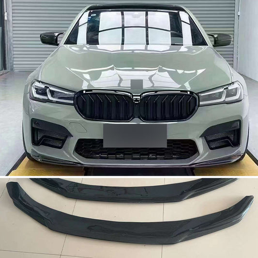 Carbon Fiber CS Style Front Lip For BMW M5 F90 Competition LCI 2021 - 2024